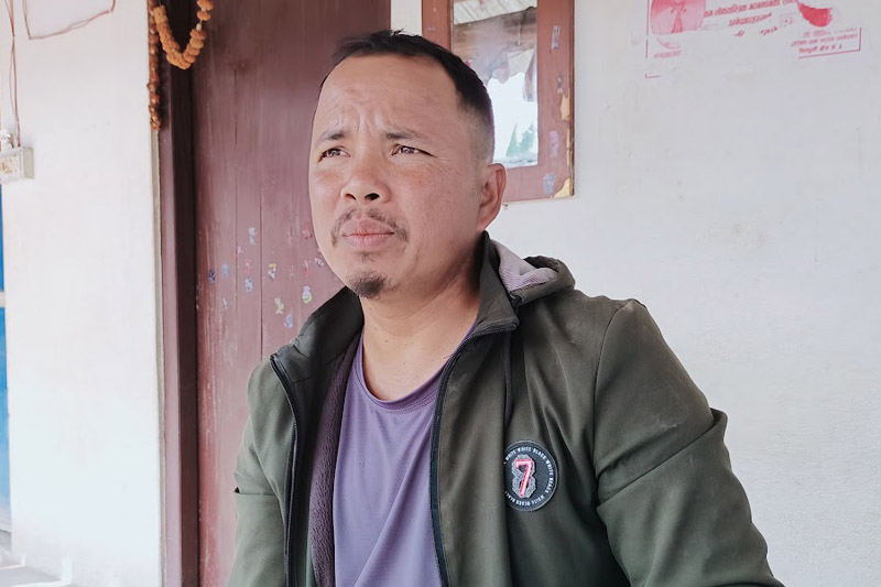 Somraj Thing (Rajkumar's father). Photo: Kalpana Bhattarai/NIMJN