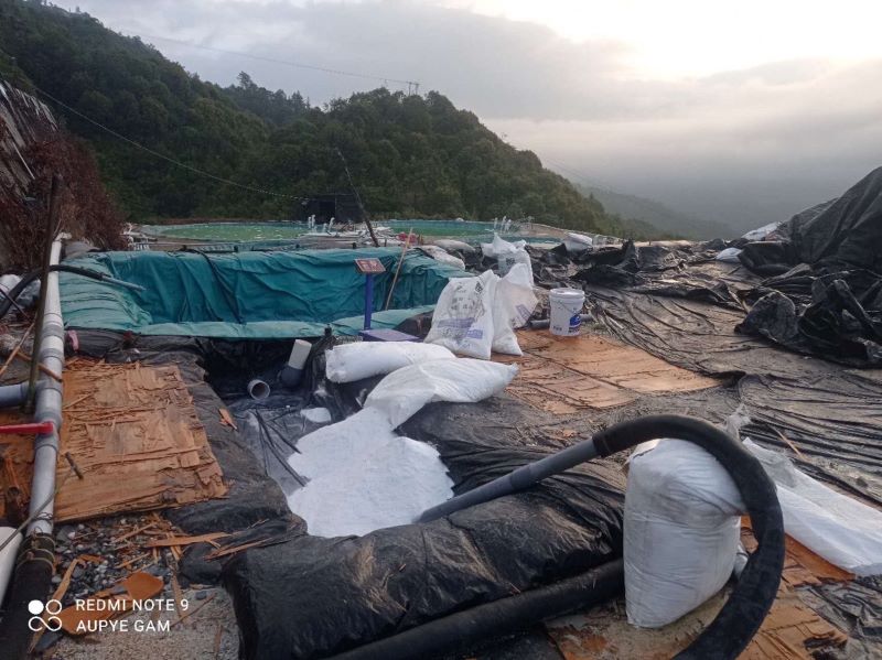 Work Sites in Chiphue Township. Photo: Mizzima