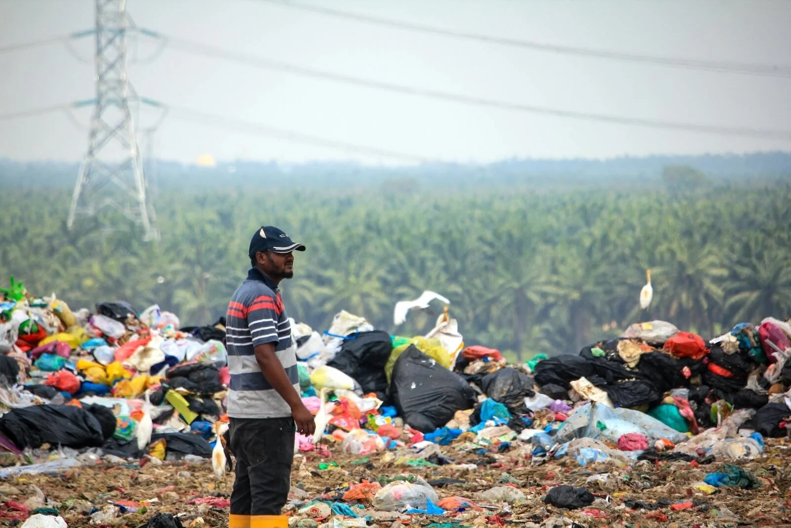 Built to last 20 years, the Jeram landfill will approach its limit in 2027. Photo: Macaranga