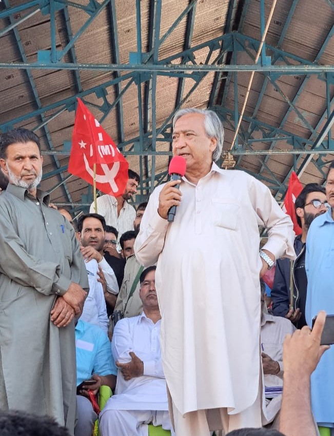 CPI(M) leader Mohammed Yousuf Tarigami. Photo: Naseer Ahmad