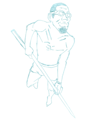 Bajau Laut sketch. Image: Malaysiakini