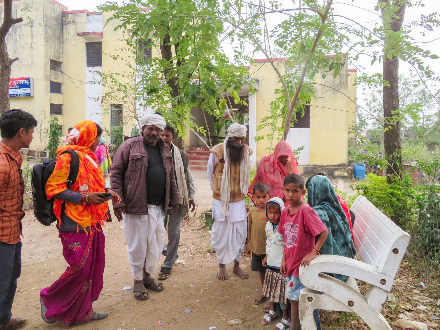 For unpaid workers, accessing legal channels such as the police (left) and the law (right) in Kushalgarh is not always easy as photographic proof, attendance register copies, and details of the employers are not always available. Photo: Priti David/PARI
