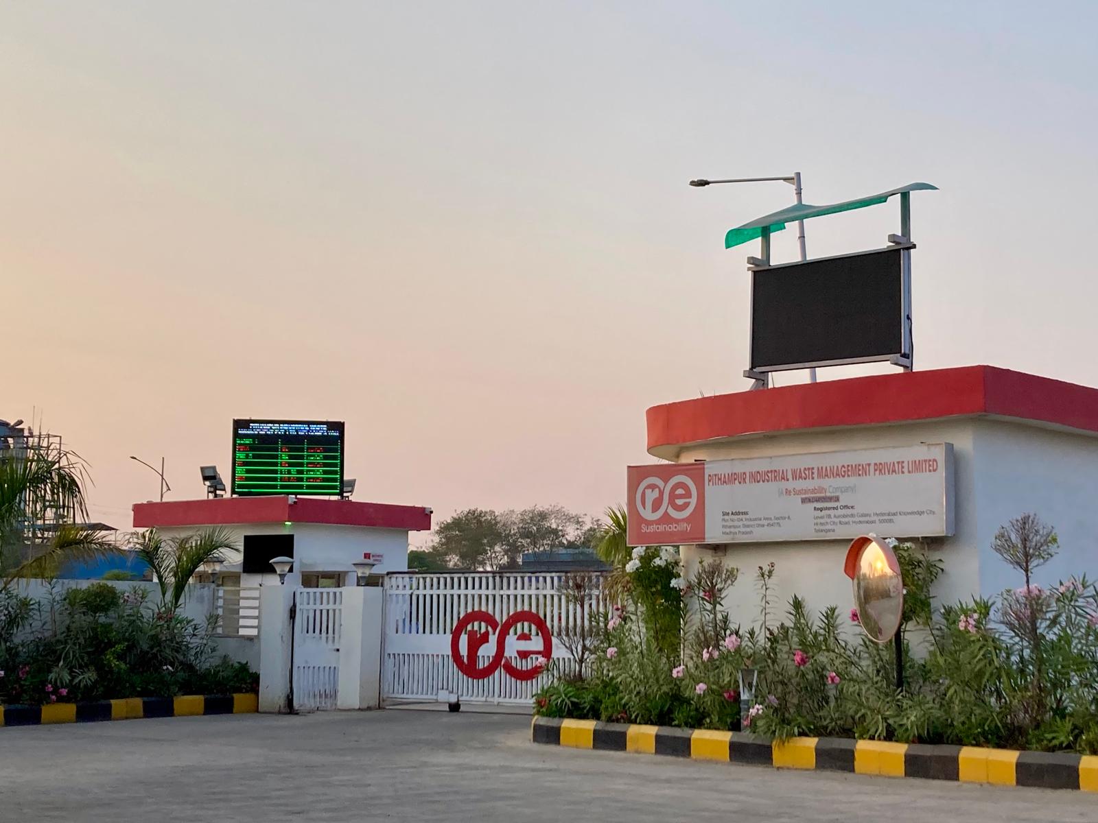 The incineration plant owned by the Ranky Group of Companies in Pithampur Industrial Area. Photo: Tulika