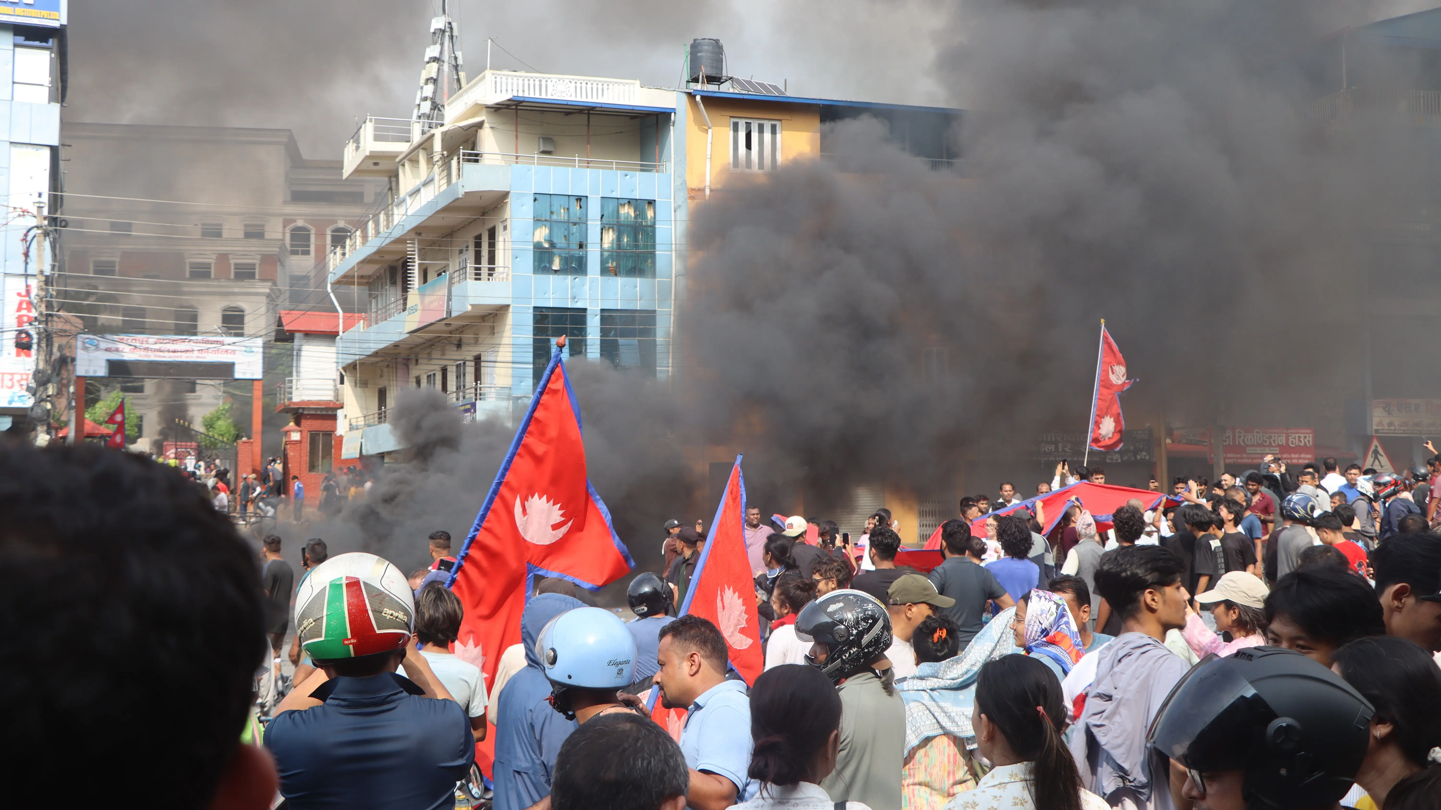 Anti-corruption protests in Nepal. Photo: Wikimedia Commons