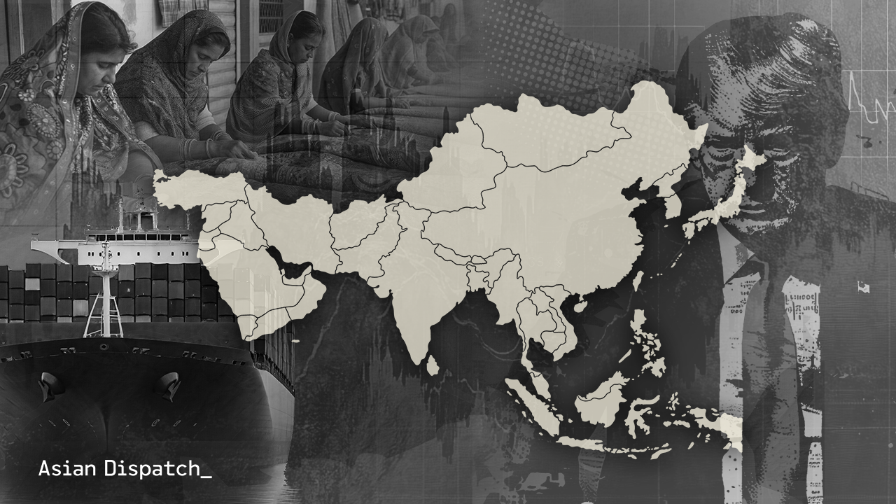 Several Asian countries with large exports to the U.S. have been hit with high tariffs. Graphic: Shivansh Srivastava