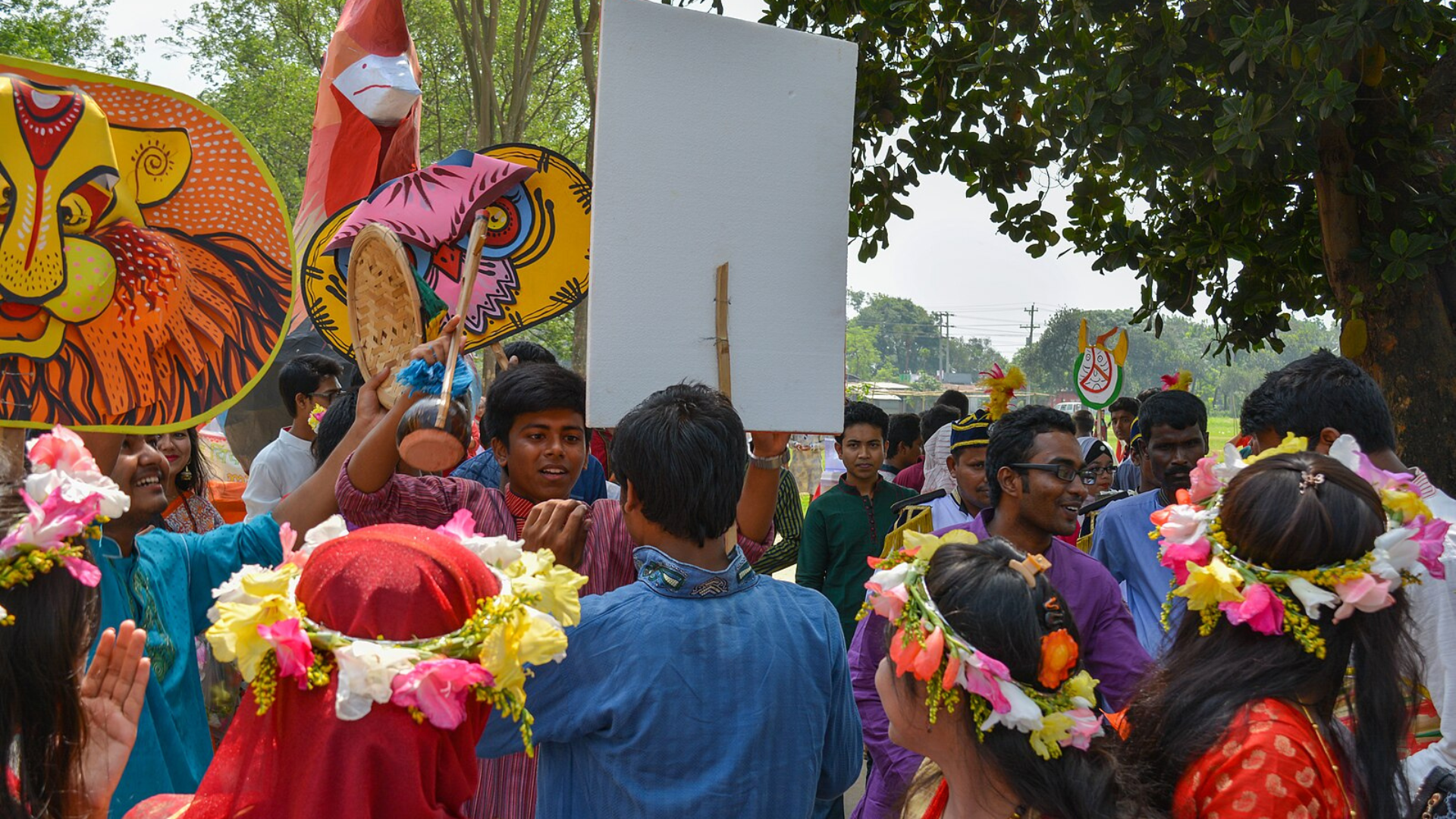 Pohela Boishakh celebrations in Bangladesh. Photo: Syed Sajidul Islam/Wikimedia Commons