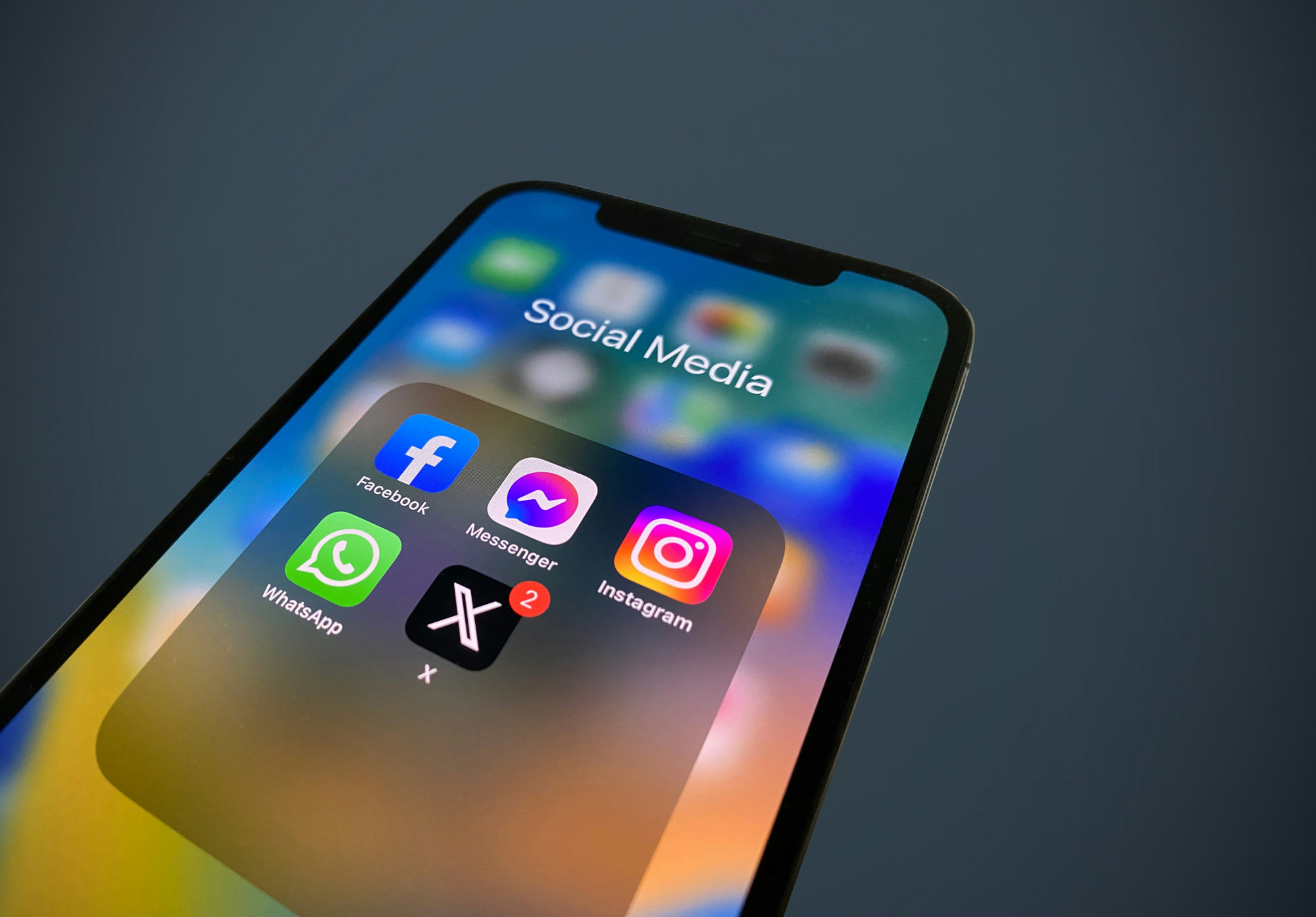 Image used to depict social media platforms. 